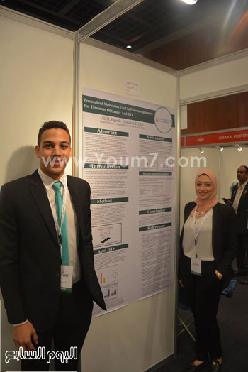 حصول طالبين مصريين على أفضل بوستر فى مؤتمر دبى للصيدلة والتكنولوجيا (1)
