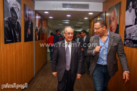سفير المغرب لدى القاهرة يزور مقر اليوم السابع (1)