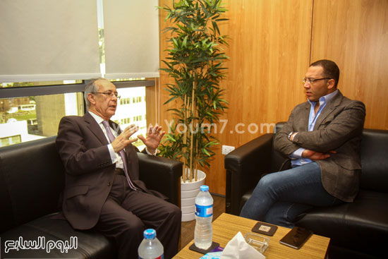 سفير المغرب لدى القاهرة يزور مقر اليوم السابع (2)