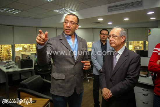 سفير المغرب لدى القاهرة يزور مقر اليوم السابع (5)