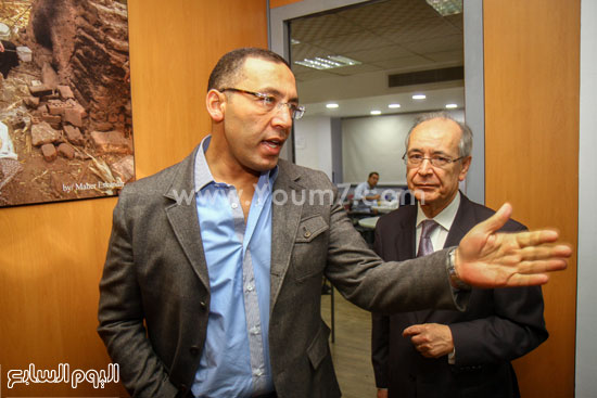 سفير المغرب لدى القاهرة يزور مقر اليوم السابع (11)