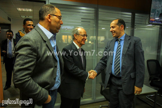 سفير المغرب لدى القاهرة يزور مقر اليوم السابع (12)