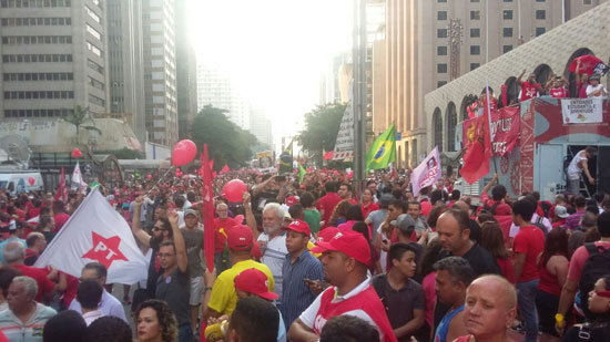 مظاهرات تأييد للرئيس الأسبق ديلما روسيف بالبرازيل (8)