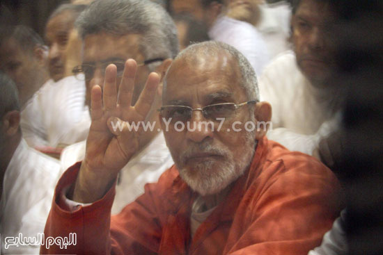 محاكمة محمد بديع  المرشد قضية أحداث الإسماعيلية (3)