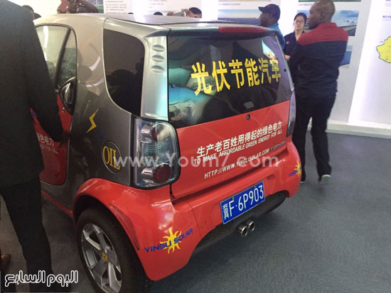 سيارة تعمل بالطاقة الشمسية فى الصين (9)
