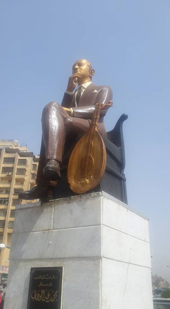 تمثال محمد عبد الوهاب (4)
