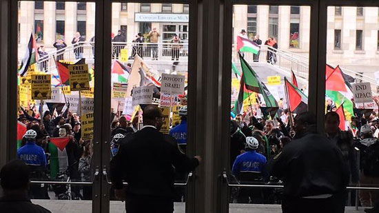 مظاهرات فى واشنطن مؤيدة لفلسطين (2)