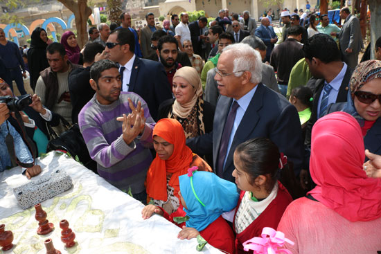 عبد الام ، محافظ القاهرة ، الحديقة الثقافية ، احتفالات عيد الام (2)