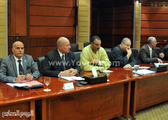 مصر  مجلس النواب  شريف إسماعيل  نواب المنوفية لقاء شريف اسماعيل باعضاء البرلمان (1)
