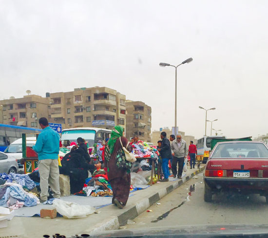 عشوائية الباعة الجائلين في الحى العاشر بمدينة نصر صحافة المواطن تغريدة تويتة (2)