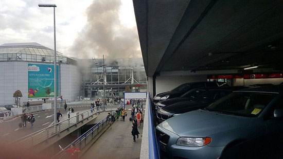 1 (1)  انفجيرات بروكسل  انفجار مطار بروكسل مطار بروكسل 