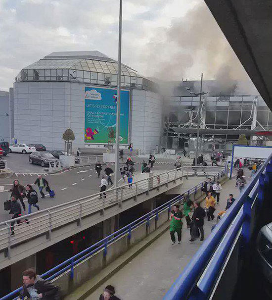 1 (2)  انفجيرات بروكسل  انفجار مطار بروكسل مطار بروكسل 