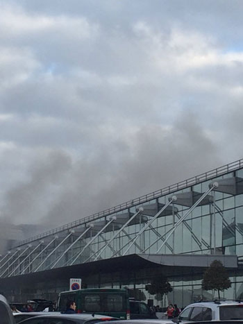 1 (4)  انفجيرات بروكسل  انفجار مطار بروكسل مطار بروكسل 