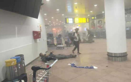 1 (8)  انفجيرات بروكسل  انفجار مطار بروكسل مطار بروكسل 