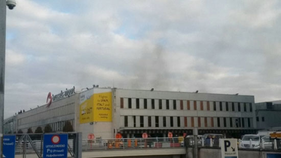 11 (2)  انفجيرات بروكسل  انفجار مطار بروكسل مطار بروكسل 