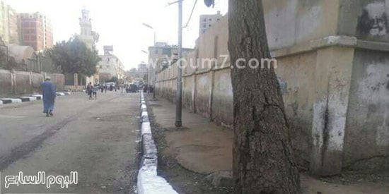 محافظة القاهرة تبدأ فى تطوير محيط مزار شجرة مريم بحى المطرية (5)