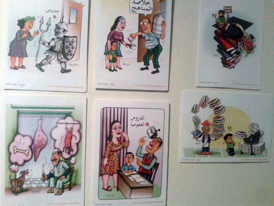 ملتقى الكاريكاتير الدولى للفنون، ملتقى الكاريكاتير للفنون، الرئيس الروسى بوتن، فيس بوك، نجوم الكرة المصرية ،اخبار الثقافة، اخبار الاثار  (4)