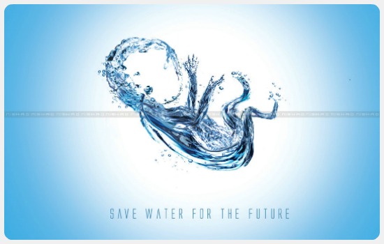 اعلانات مبتكرة ـ توعية ـ اعلانات توعية ـ ترشيد استهلاك الماء (6)