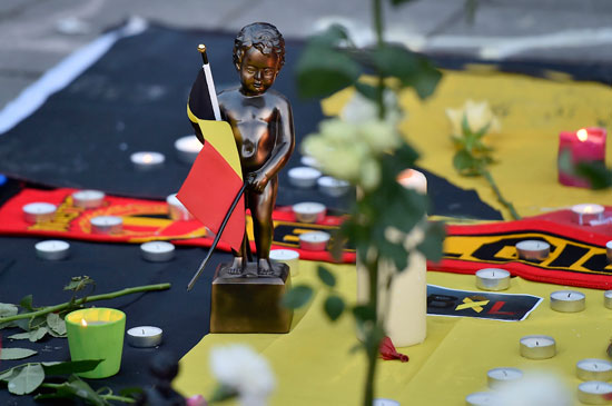 تفجيرات بروكسل بلجيكا تأبين ضحايا الارهاب  (24)