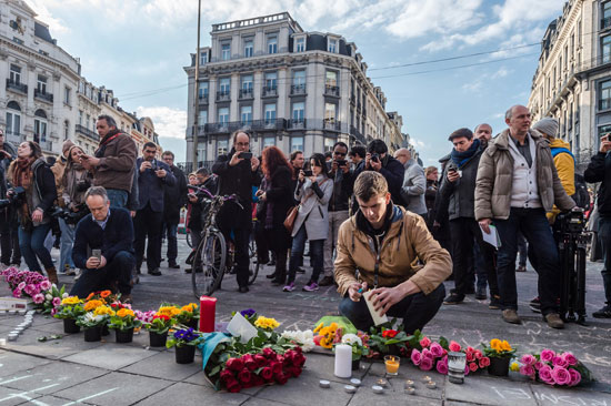 تفجيرات بروكسل بلجيكا تأبين ضحايا الارهاب  (28)