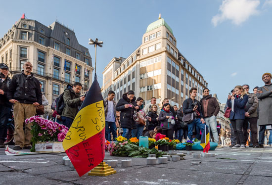 تفجيرات بروكسل بلجيكا تأبين ضحايا الارهاب  (29)