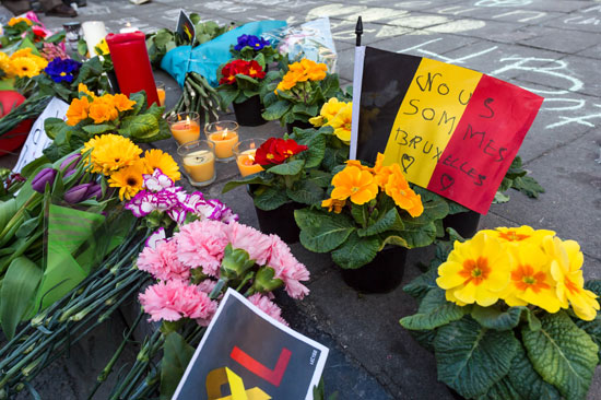 تفجيرات بروكسل بلجيكا تأبين ضحايا الارهاب  (30)