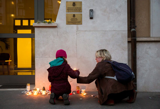 تفجيرات بروكسل بلجيكا تأبين ضحايا الارهاب  (37)