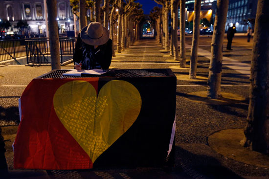 تفجيرات بروكسل بلجيكا تأبين ضحايا الارهاب  (45)