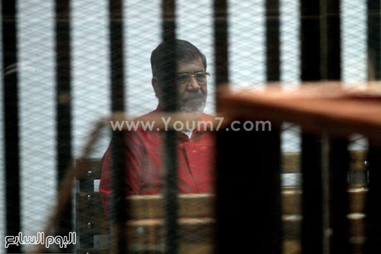 محاكمه محمد مرسى قضيه التخابر (12)