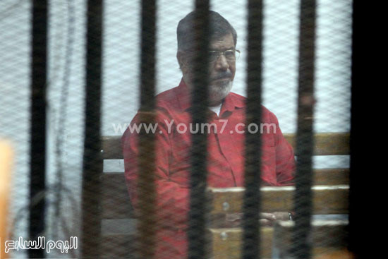 محاكمه محمد مرسى قضيه التخابر (6)