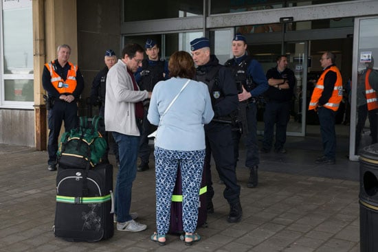 تشديدات أمنية بمطار بروكسل (12)