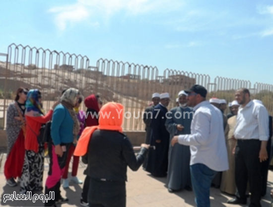 زيارة طلاب الشعبة الإسلامية بأماكن سياحية بمدينة أسوان (2)