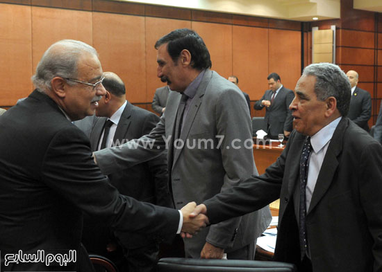  شريف إسماعيل رئيس الوزراء يستقبل نواب المنيا   (6)