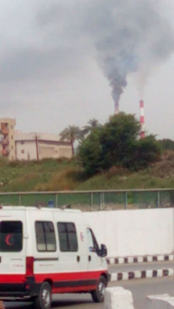 لتلوث الناتج عن محطة كهرباء الوليدية فى أسيوط (2)