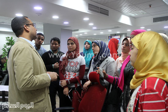 إعلام سوهاج،  طلاب صحافة، أكاديمية اليوم السابع ، تدريب الصحفيين ، اخبار مصر اليوم  (9)