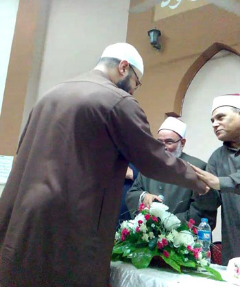 وكيل أوقاف الجيزة يكرم عناصر سلفية بأحد مساجد الوزارة فى بولاق (3)