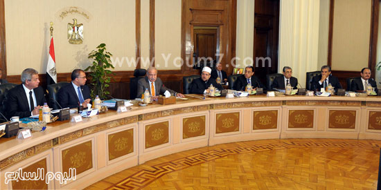 اجتماع مجلس الوزراء حكومة شريف اسماعيل الوزراء الجدد (40)