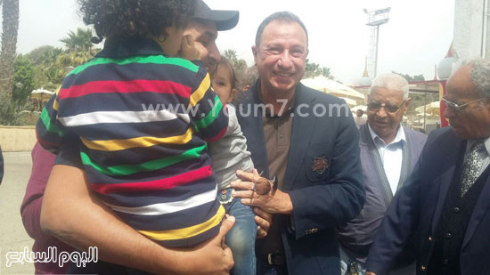 محمود الخطيب يصل مقر الأهلى تمهيداً للتصويت فى العمومية (2)