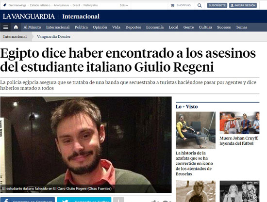 وسائل الإعلام الإيطالية والإسبانية، (3)