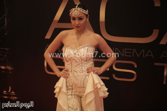 أصالة طارق العريان  حفل توزيع جوائز السينما العربية (8)