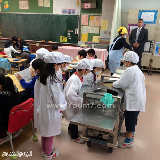 السيسى يختتم زيارته لليابان بجولة داخل مدرسة للتعليم الأساسى  (11)
