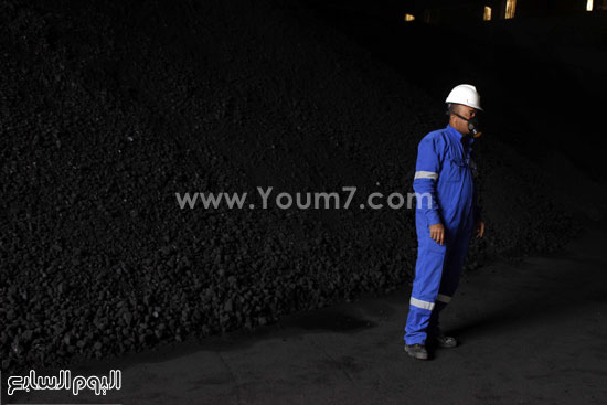 وزير البيئة  يتفقد  مكامل  الفحم  بميناء  الأدبية   (2)