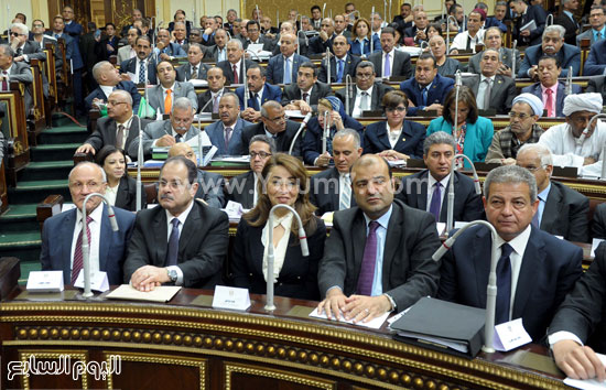مجلس النواب حكومة شريف اسماعيل بيان الحكومة (1)