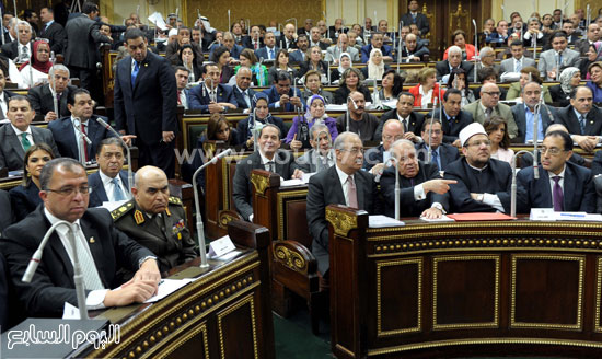 مجلس النواب حكومة شريف اسماعيل بيان الحكومة (3)