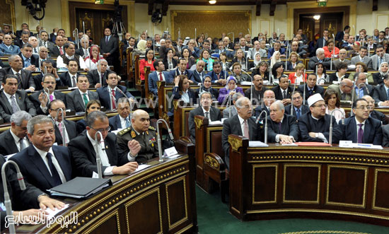 مجلس النواب حكومة شريف اسماعيل بيان الحكومة (6)
