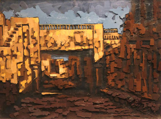 إحدى لوحات معرض إيهام (2)