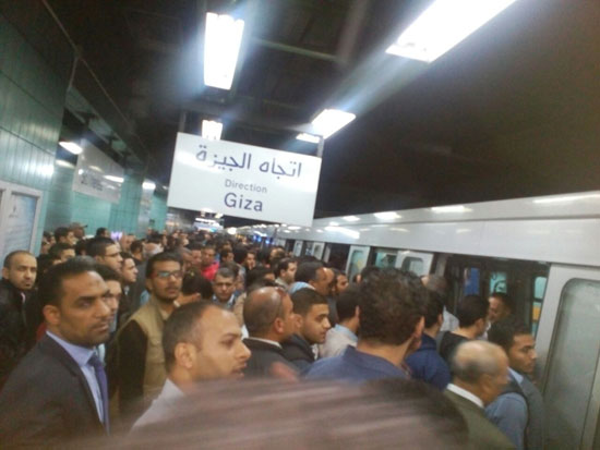 مترو الانفاق ، شبرا الخيمه ، ازدحام (3)