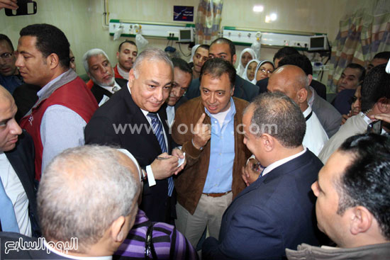 جوله وزير الصحة احمد عماد مستشفى ايتاى البارود (6)