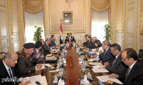 اخبار الحكومة شريف اسماعيل  مجلس الوزراء  فرنسا زيارة الرئيس الفرنسى لمصر (2)