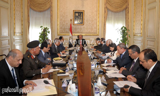 اخبار الحكومة شريف اسماعيل  مجلس الوزراء  فرنسا زيارة الرئيس الفرنسى لمصر (3)